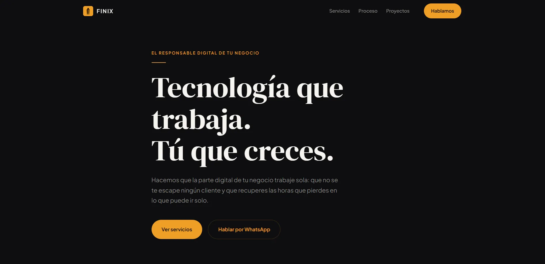 Captura de finix.es